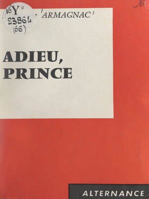 cover image of Adieu, prince